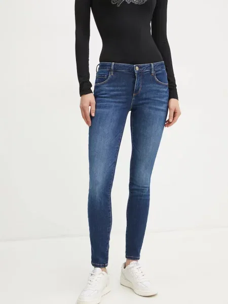 Kavbojke Guess ANNETTE mornarsko modra