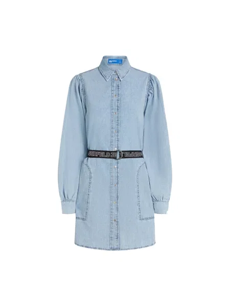 Sukienka mini Karl Lagerfeld Jeans niebieska