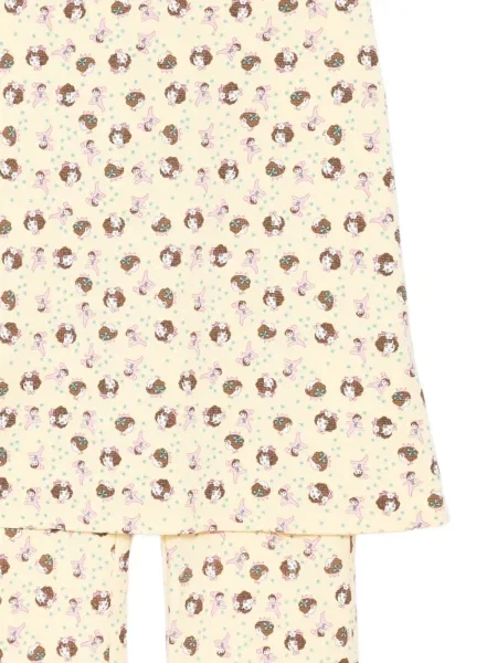 Pantaloni Ashley Williams galben
