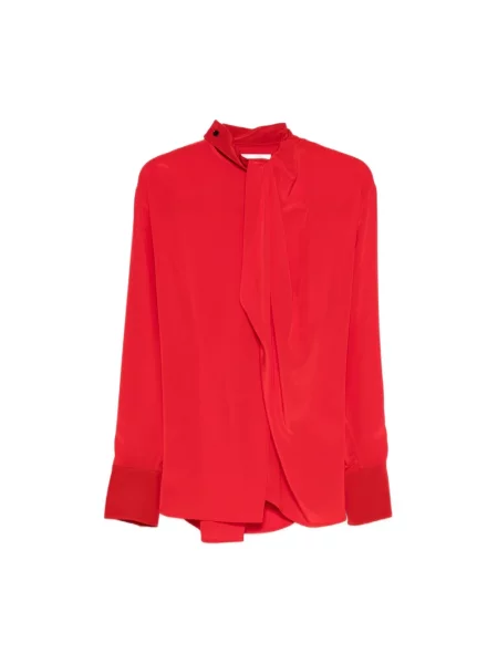 Bluzka Victoria Beckham czerwona