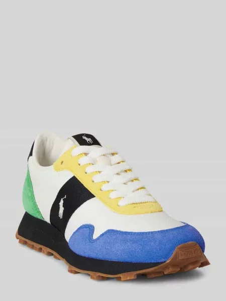 Sneakersy sznurowane model ‘PRL TRAIL Polo Ralph Lauren białe