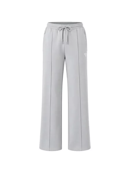 Pantaloni Guess alergare cu autograf albastru