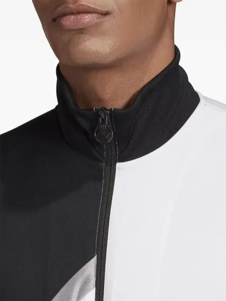 Geacă Adidas alergare alb