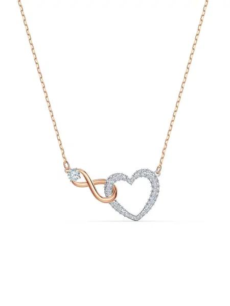 Palton Swarovski transparente roz