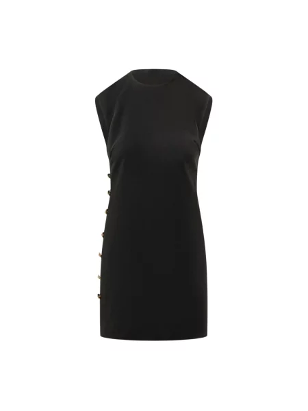 Sukienka mini Versace ze stretchu czarna