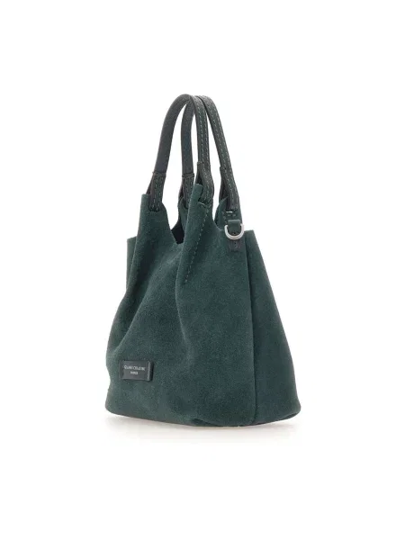 Shopperka Gianni Chiarini skórzana zielona
