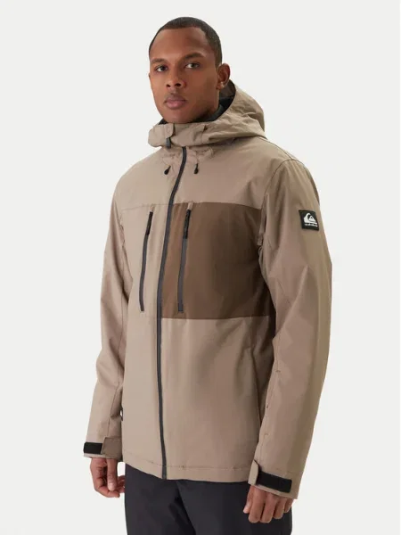 Quiksilver Geacă pentru snowboard Sycamore Solid Modern Fit bej