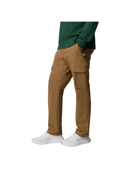 Spodnie sportowe ROC Tech Cargo Pant brązowe