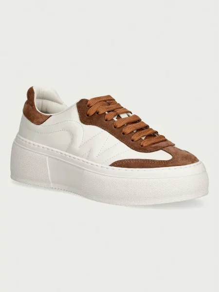 Weekend Max Mara sneakers pentru femei din piele bej