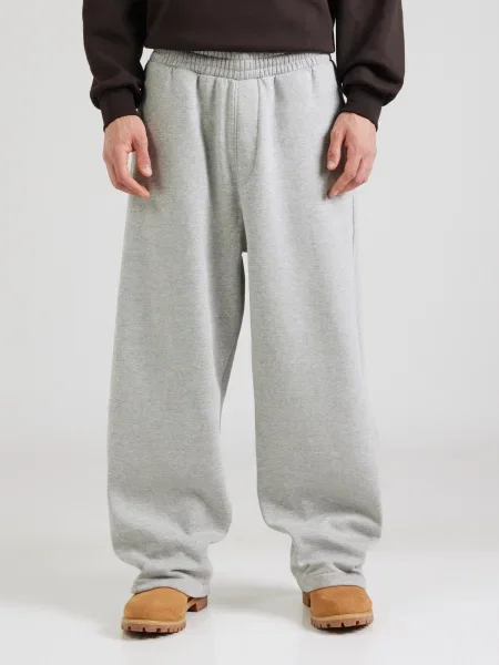 WEEKDAY Pantaloni amestecat gri