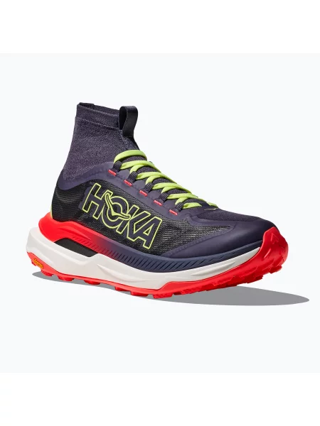 Încălțăminte de alergare pentru bărbați HOKA Tecton X 3 squid ink/neon lame