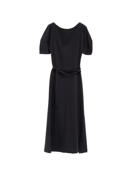 Rochie midi Lemaire până la genunchi de costum negru