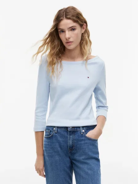 TOMMY HILFIGER Tričko CODY svetlomodrá modrá