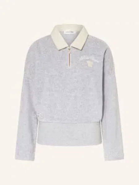 Fabienne Chapot Koszulka Polo Z Frotte Hugo grau szare