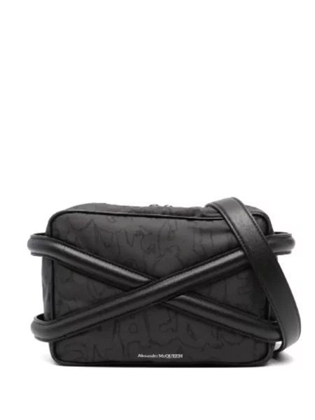 Geanta crossbody Alexander Mcqueen negru