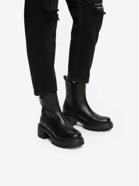 Členková obuv Nine West čierna