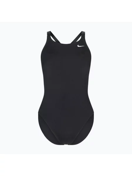 Дамски бански костюм от една част Nike Hydrastrong Solid black черно