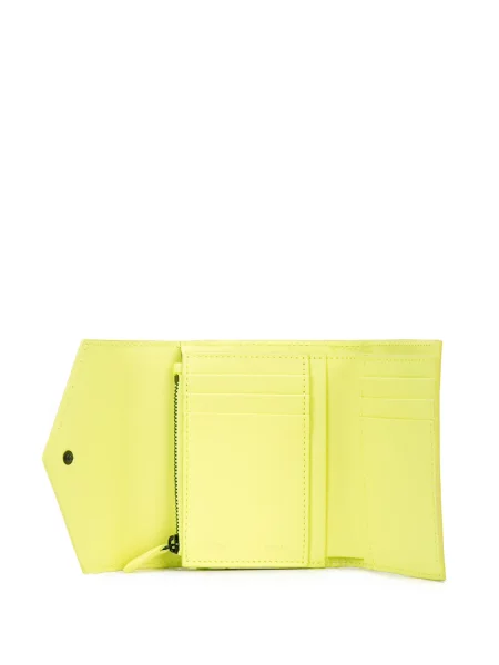Portofel Off-white cu autograf alb
