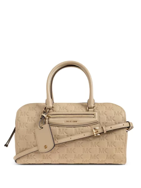 Geantă Michael Michael Kors din piele cu volane roz