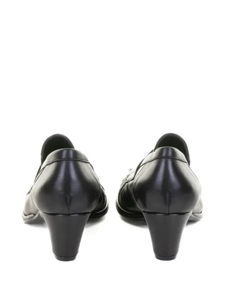 Pantofi cu toc Elena Iachi din piele negru