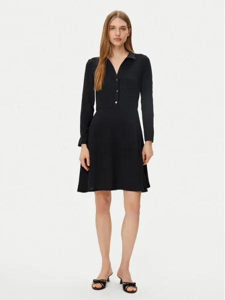 Morgan Rochie tip cămașă negru