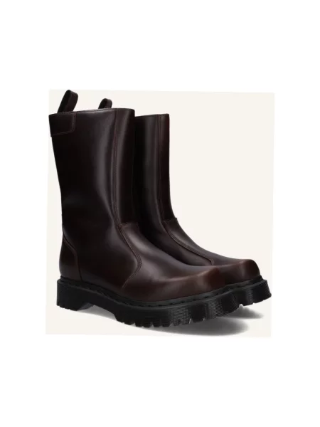 Kozaki Dr. Martens brązowe