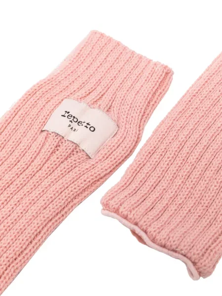 Плетени чорапи Repetto розово