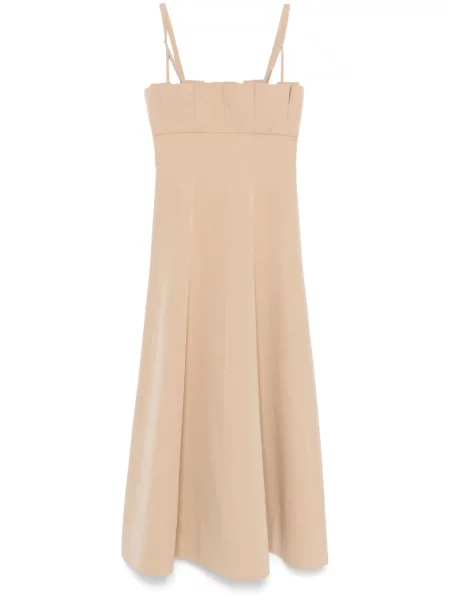 Rochie midi Philosophy Di Lorenzo Serafini plisată până la genunchi de costum