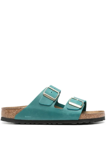 Sandale Birkenstock din piele albastru