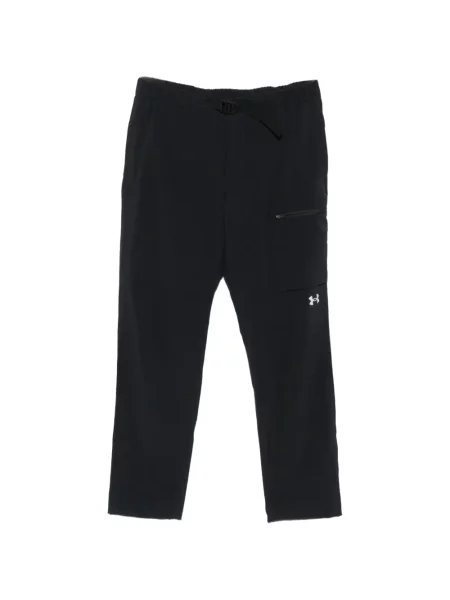 Cu centură pantaloni cargo Under Armour alergare negru