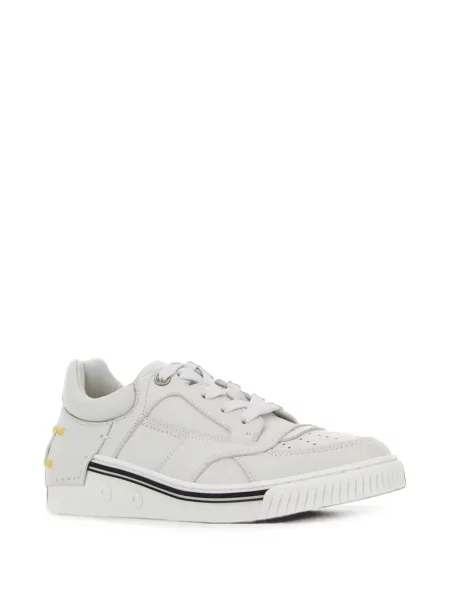Sneakerși Fendi din piele alb