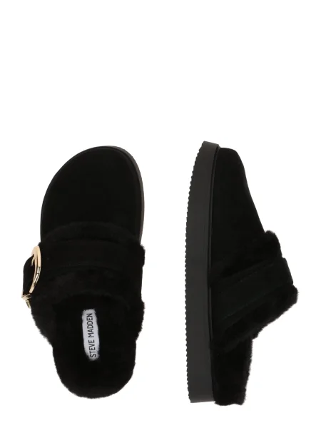 Steve Madden papuci de casă Cozy Up negru