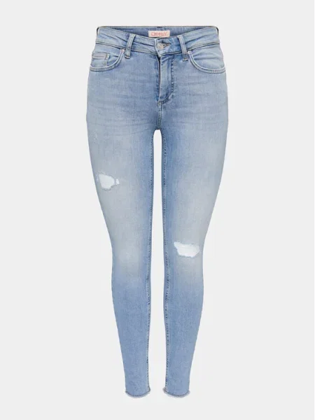 ONLY Blugi Blush Skinny Fit albastru
