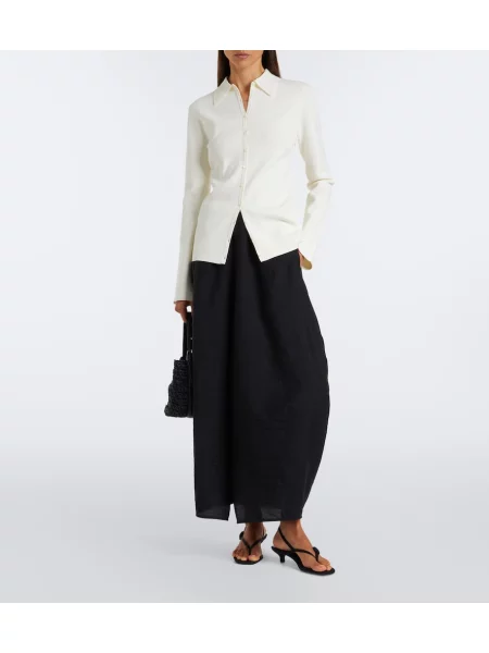 Cardigan Toteme tricotate alb