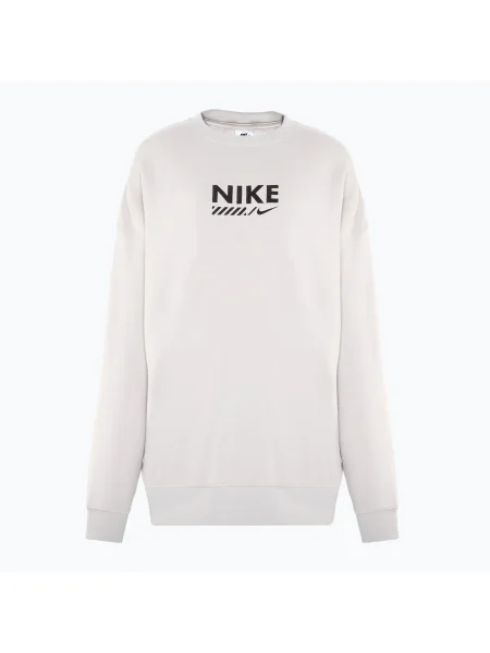 Bluză pentru femei Nike Sportswear Oversized Crew-Neck light iron ore