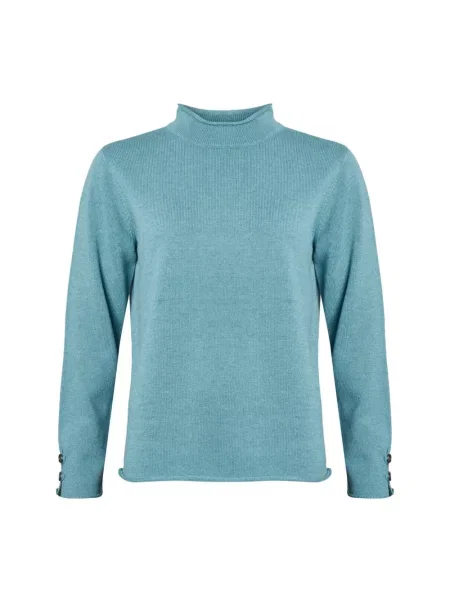 Lniany golf golf Lind niebieski