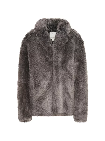 Jakna Unreal Fur s krznom siva