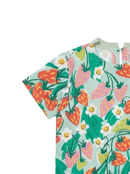 Dětské šaty Stella Mccartney zelené
