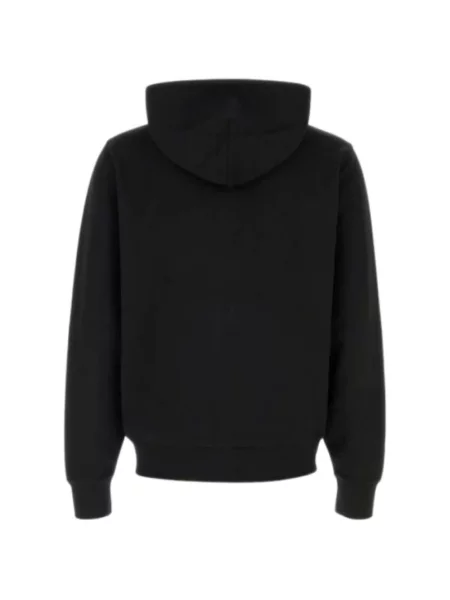 Bluza z kapturem Burberry z kapturem czarna