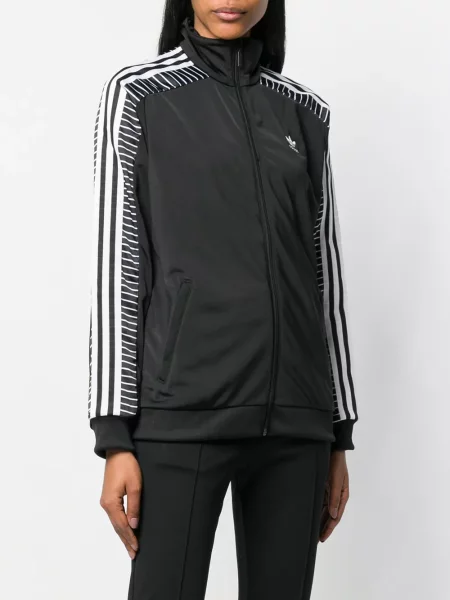 Geacă Adidas alergare negru