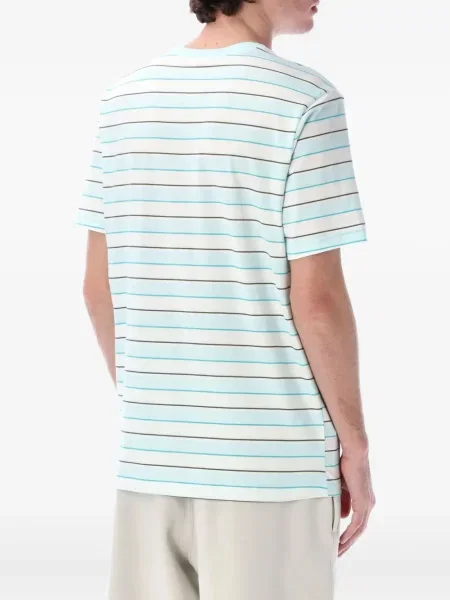 Pantaloni de trening Nike plasă cu dungi albastru