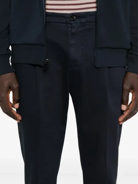 Pantaloni Briglia 1949 plisate albastru