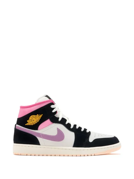 Ochelari de soare Nike de catifea cu autograf retro alb