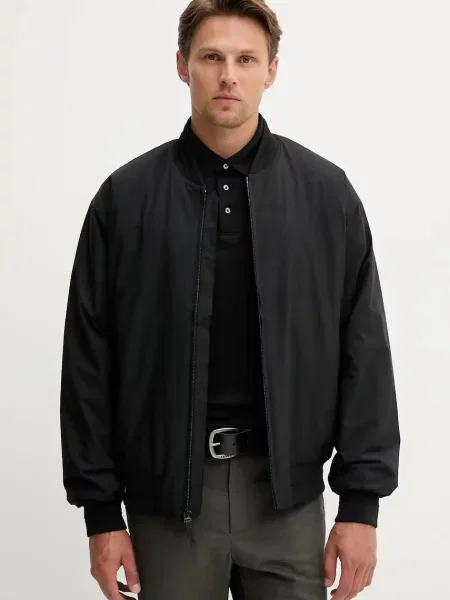 Calvin Klein kurtka bomber przejściowa czarny