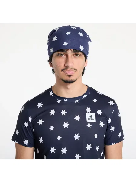 SAYSKY Running Bandana Blue/ White Aop Universal bijela