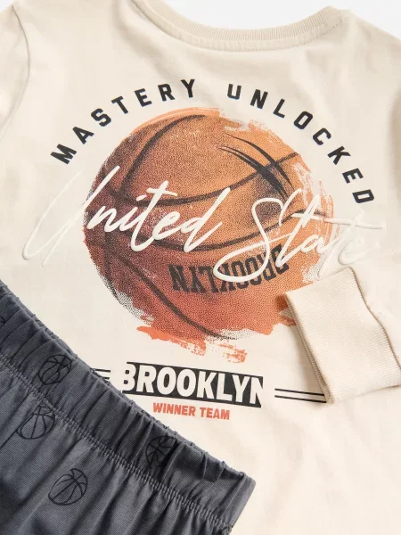 Пижама Reserved с принтом