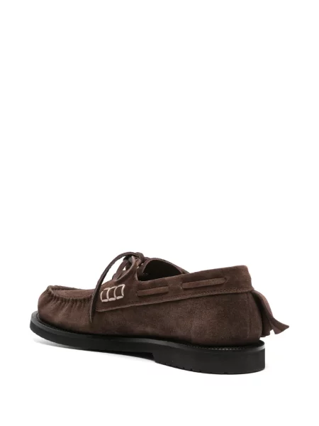 Szarvasbőr loafer Jw Anderson barna
