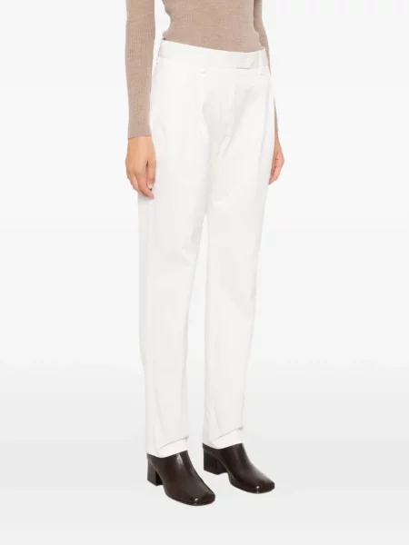 Pantaloni Aspesi alb