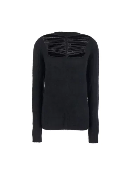 Sweter Rick Owens wełniany czarny