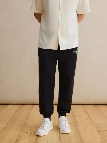 DAN FOX APPAREL Nohavice Matti' čierna